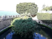 Source Aréthuse et le bord de mer, Syracuse et Ortygie, Sicile