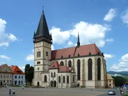 Basilique Saint-Égide et sa tour, Bardejov, Slovaquie