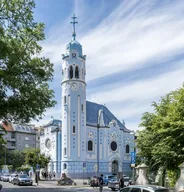 Église Bleue et le quartier de Sainte-Élisabeth, Bratislava, Slovaquie