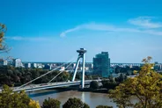 La plateforme UFO du pont SNP, Bratislava, Slovaquie