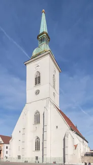 Vieille ville et cathédrale Saint-Martin, Bratislava, Slovaquie