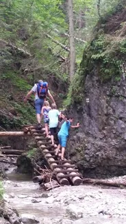 Gorge de Suchá Belá, Slovenský raj, Slovaquie