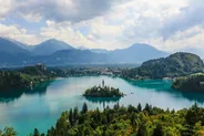 Tour du lac de Bled, Bled, Slovénie
