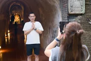 Wat Umong et ses tunnels, Chiang Mai, Thaïlande classique