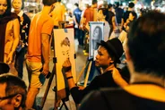 Cicada Market, le marché d'art du week-end, Hua Hin, Thaïlande, îles du golfe