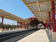 Gare historique de Hua Hin et son pavillon royal, Hua Hin, Thaïlande, îles du golfe