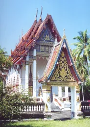 Wat Kradangnga, le plus vieux temple du district, Khanom, Thaïlande, îles du golfe