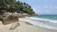 Bottle Beach, la baie isolée, Koh Phangan, Thaïlande, îles du golfe