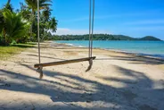 Les baies jumelles de Thong Nai Pan, Koh Phangan, Thaïlande, îles du golfe