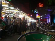 Marché de nuit de Thong Sala, Koh Phangan, Thaïlande, îles du golfe