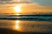Coucher de soleil sur la plage de Sairee, Koh Tao, Thaïlande, îles du golfe