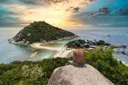 Koh Nang Yuan, droit d'accès à l'île, Koh Tao, Thaïlande, îles du golfe