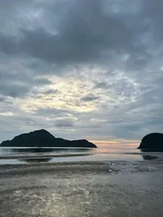 Plage de Sam Phraya, Khao Sam Roi Yot, Thaïlande, îles du golfe
