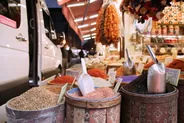 Bazar et marché couvert de Konya, Konya, Turquie