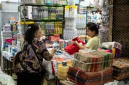 Marché de Dong Xuan, Hanoï, Vietnam