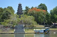 Pagode de la Dame céleste et rivière des Parfums, Hué, Vietnam