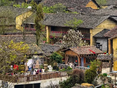 Village de Cat Cat et sa cascade